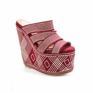 Ibiza last Jeffrey Campbell Wedges